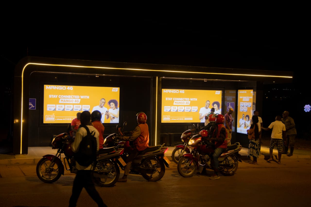 Wow AD bus shelter in Kigali 3