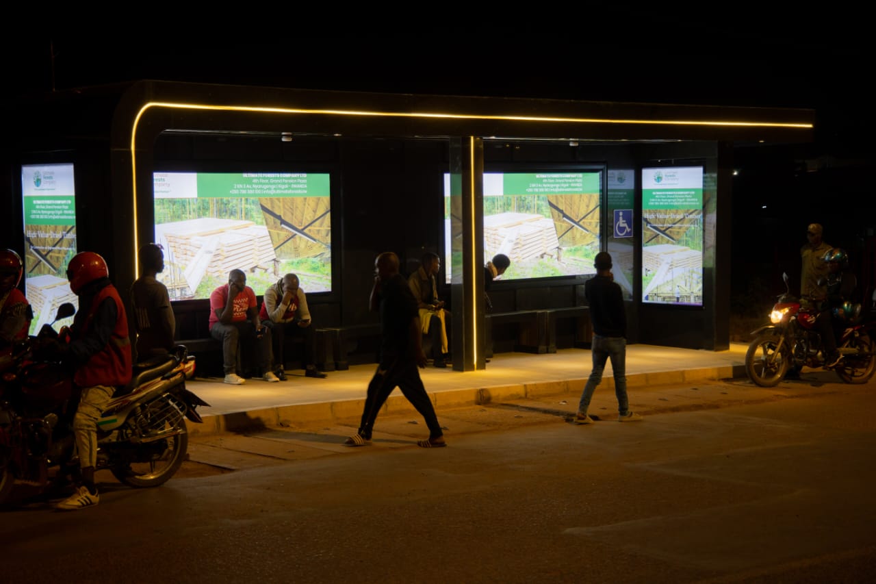 Wow AD bus shelter in Kigali 4
