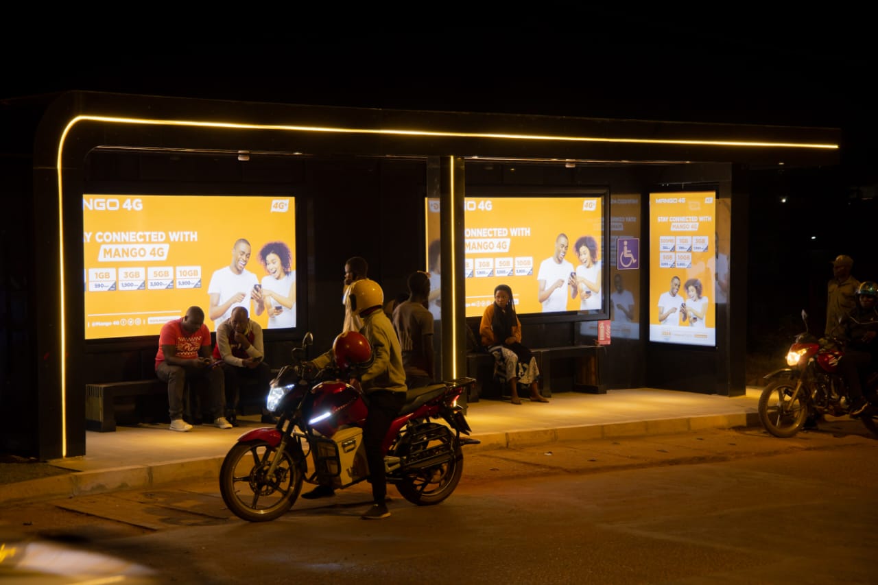 Wow AD bus shelter in Kigali 5