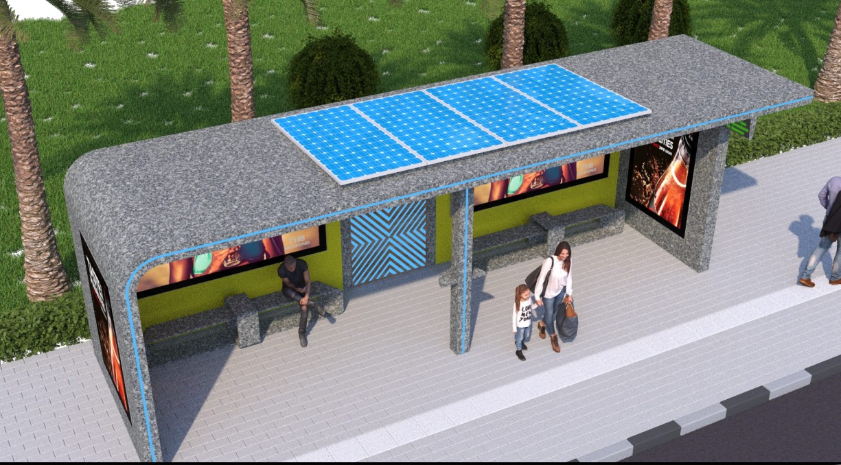 Wow AD bus shelter prototype 2